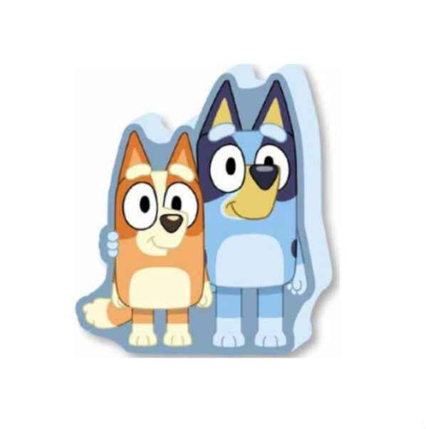 Bluey és Bingo 3D párna 40 cm