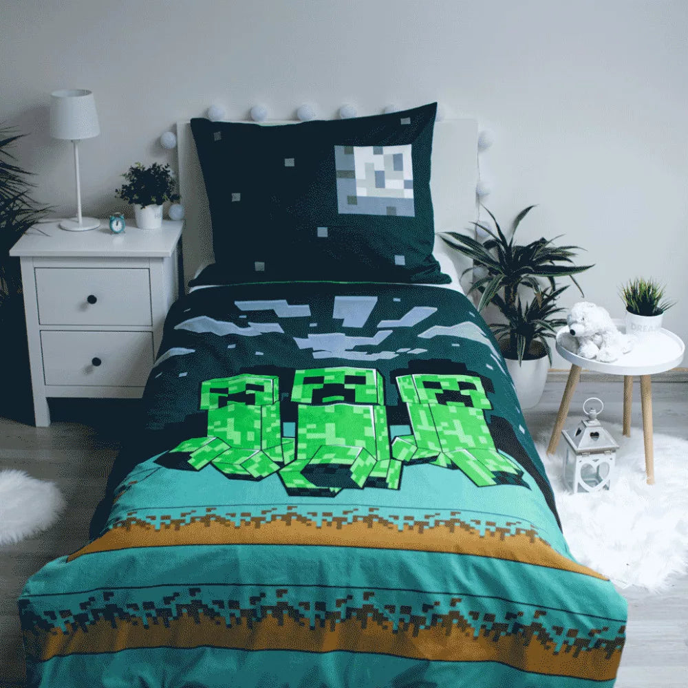 Minecraft Sssleep Tight ágyneműhuzat