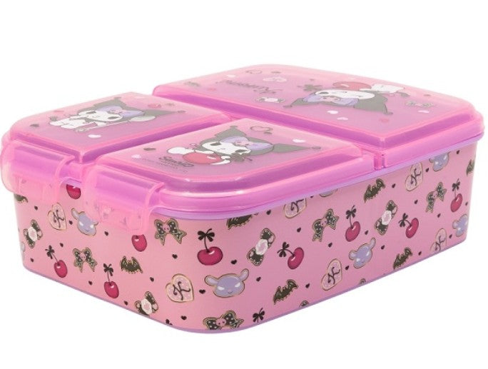 Kuromi több rekeszes uzsonnás doboz