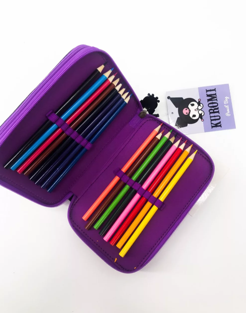 Kuromi 3 emeletes töltött tolltartó