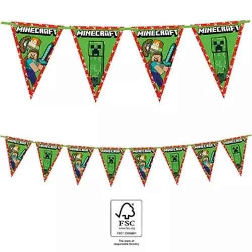 Minecraft szülinapi party szett