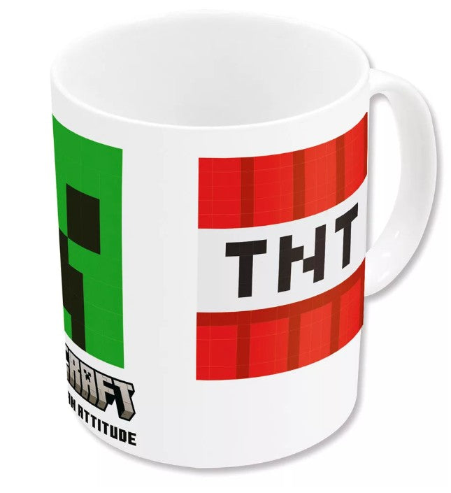 Minecraft Adaptation porcelán bögre 325 ml (11 oz) Díszdobozban