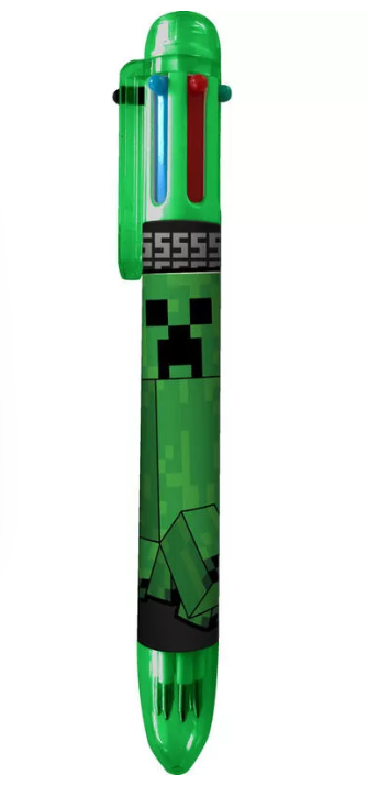 Minecraft gyerek 6 színű színes toll - KidsKuckó