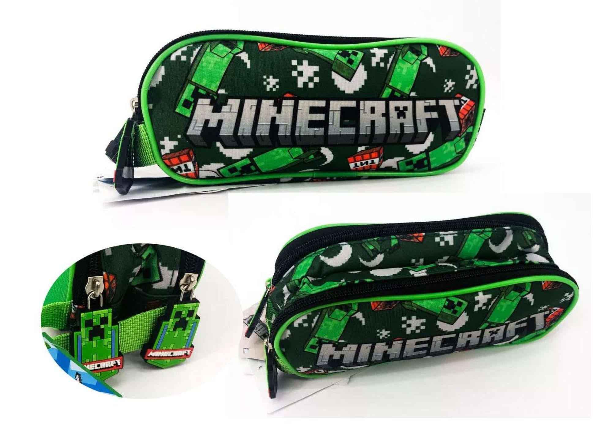 Minecraft 2 rekeszes tolltartó